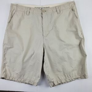 Dockers lightweight cotton khaki shorts in size 36